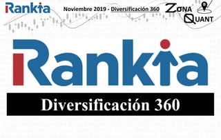 Diversificación 360º de carteras por Ignacio Villalonga | Rankia Markets Experience