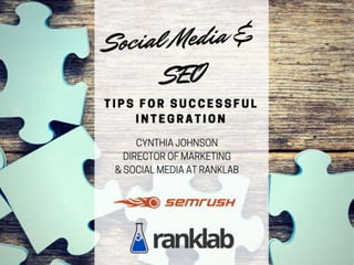 Social Media and SEO: Tips for Successful Integration  