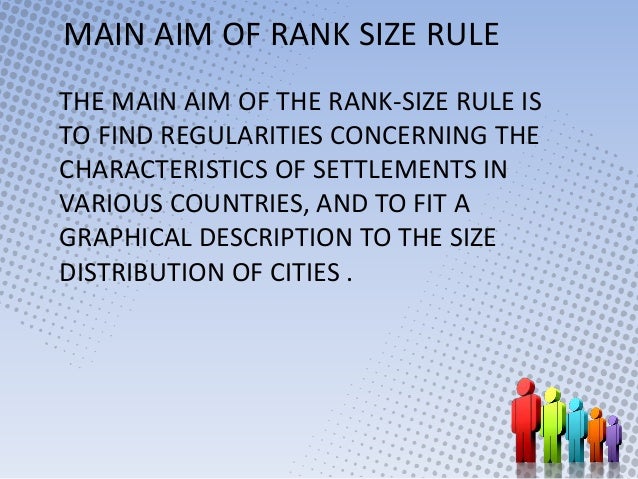 rank size rule and primate city concept rank size rule ap human geography example