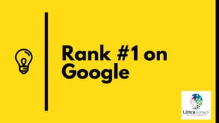 Rank #1 on
Google
 