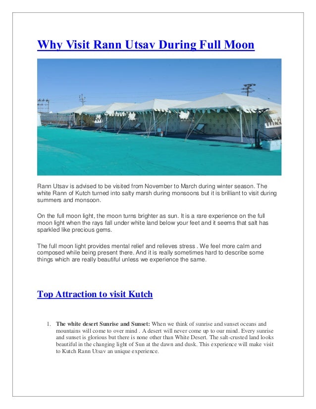 Rann Utsav Kutch Rann Utsav 2018 2019 Online Booking For Rann Of