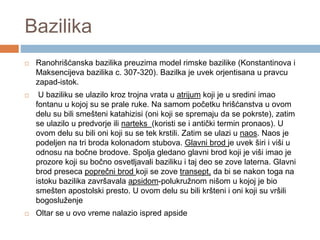 Ranohiscanstvo | PPT