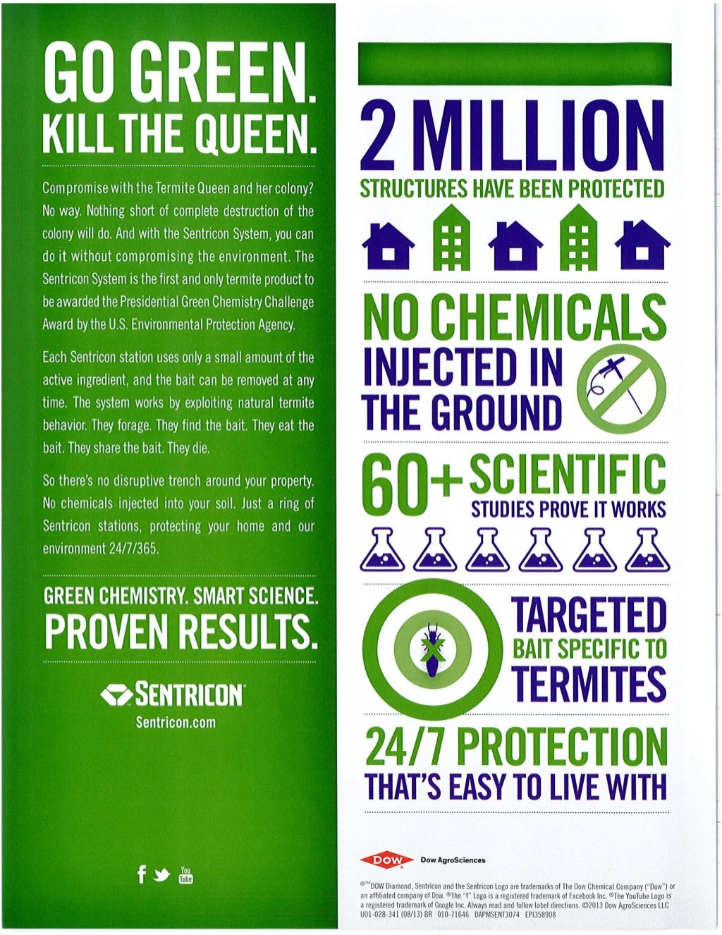 Ransford Pest’s Sentricon Termite Solutions Kills the Queen with the Sentricon Termite System