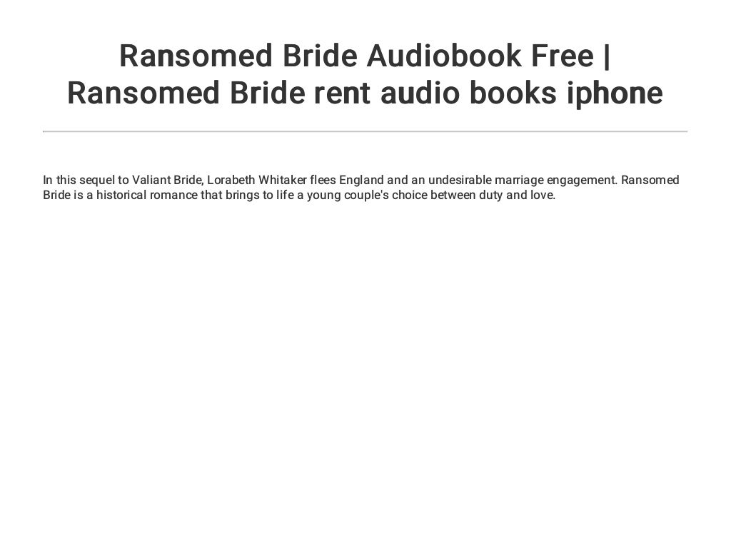 audio book rental