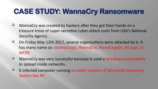 Case Study About Ransomware Comprehensive Overview of Ransomware: Types, Prevention, and Case Study ...