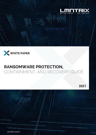 LMNTRIX - Ransomware Protection White Paper