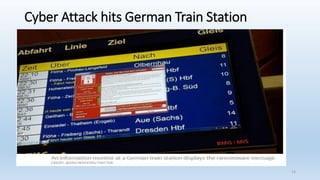 Cyber Attack hits German Train Station
13
 