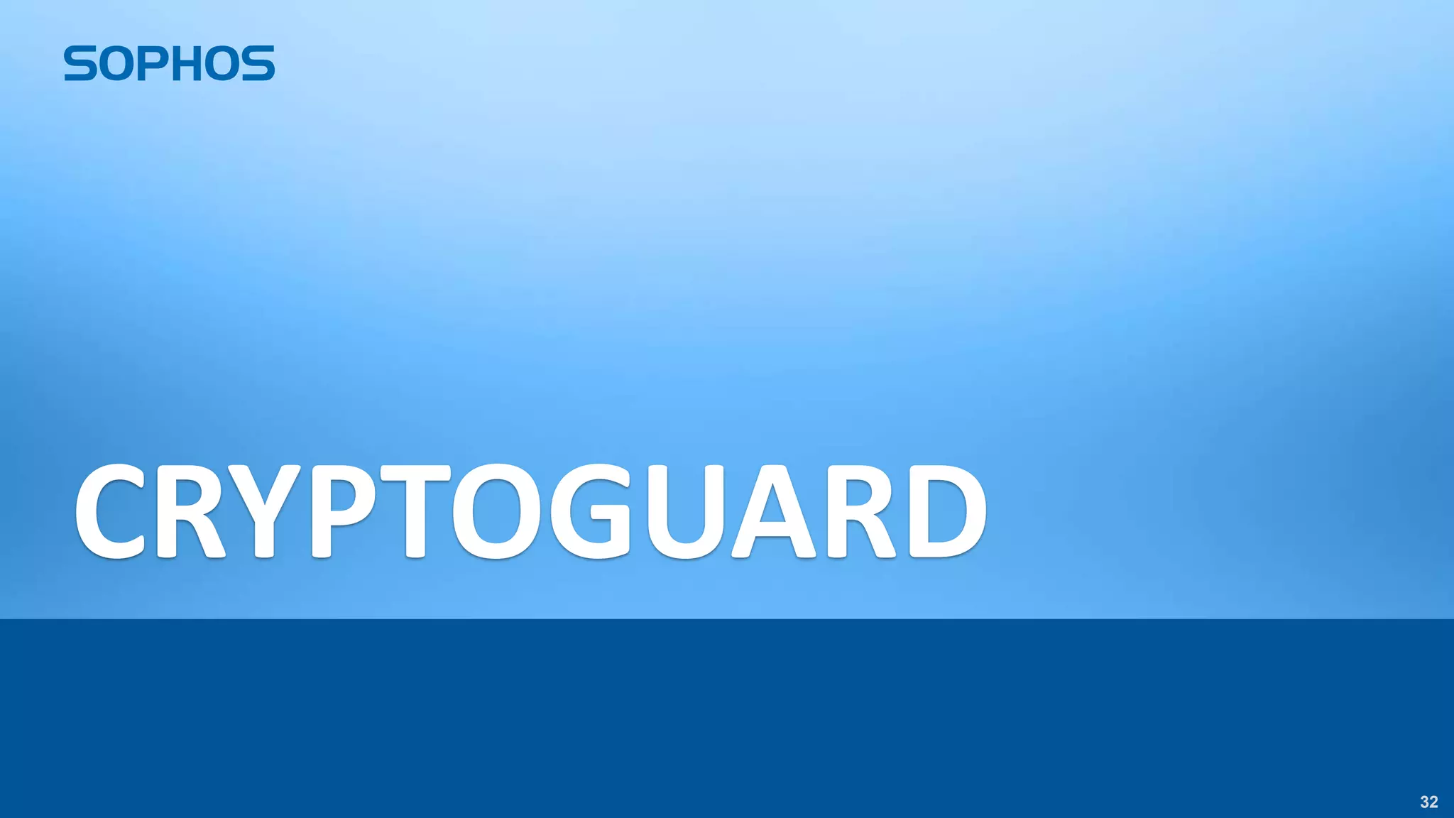 3232
CRYPTOGUARD
 