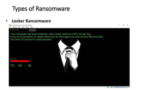Ransomware - Impact, Evolution, Prevention | PPTX