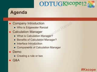 Calculation Manager Beginning Calculation Manager for Essbase and Hyperion Planning | PDF