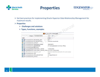 The Value of Oracle Hyperion Data Relationship Management at Alberta Health  Services (AHS)