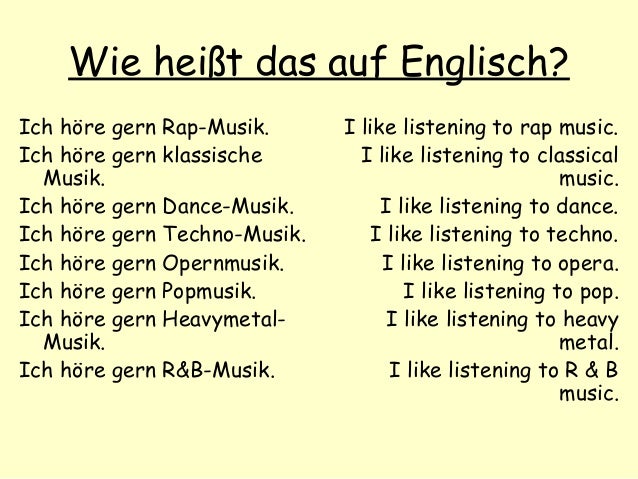 Was Heißt Musik Auf Englisch Rap musik ist cool
