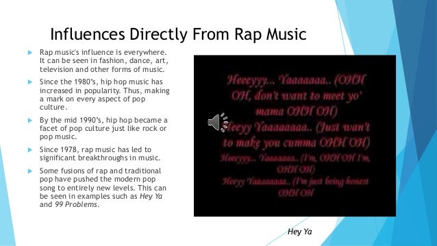 How Hip Hop Affects Society