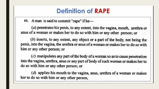 Rae Scene Rape Case Study and Crime Scene Work Presentation | PPTX