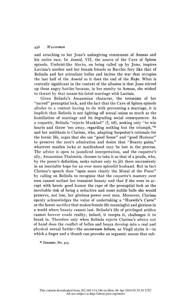 rape of the lock essay Alexander pope (c 1727), an english poet best known for his essay on criticism, the rape of the lock and the dunciad. rape of the lock essay Alexander pope (c 1727), an english poet best known for his essay on criticism, the rape of the lock and the dunciad.