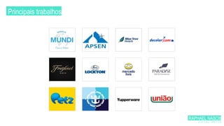 Principais trabalhos
RAPHAEL NASCIME
SOCIAL MEDIA
 