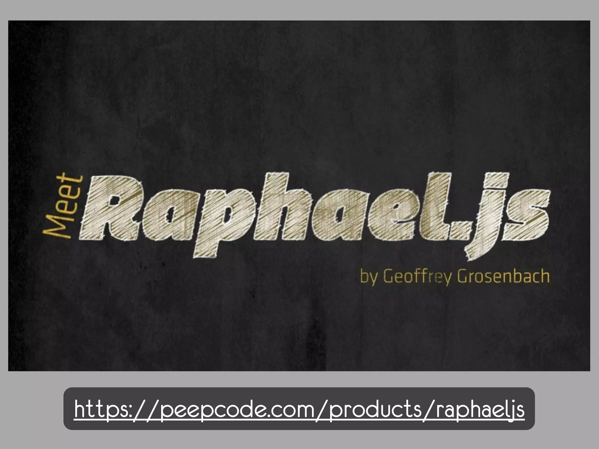 https://peepcode.com/products/raphaeljs
 