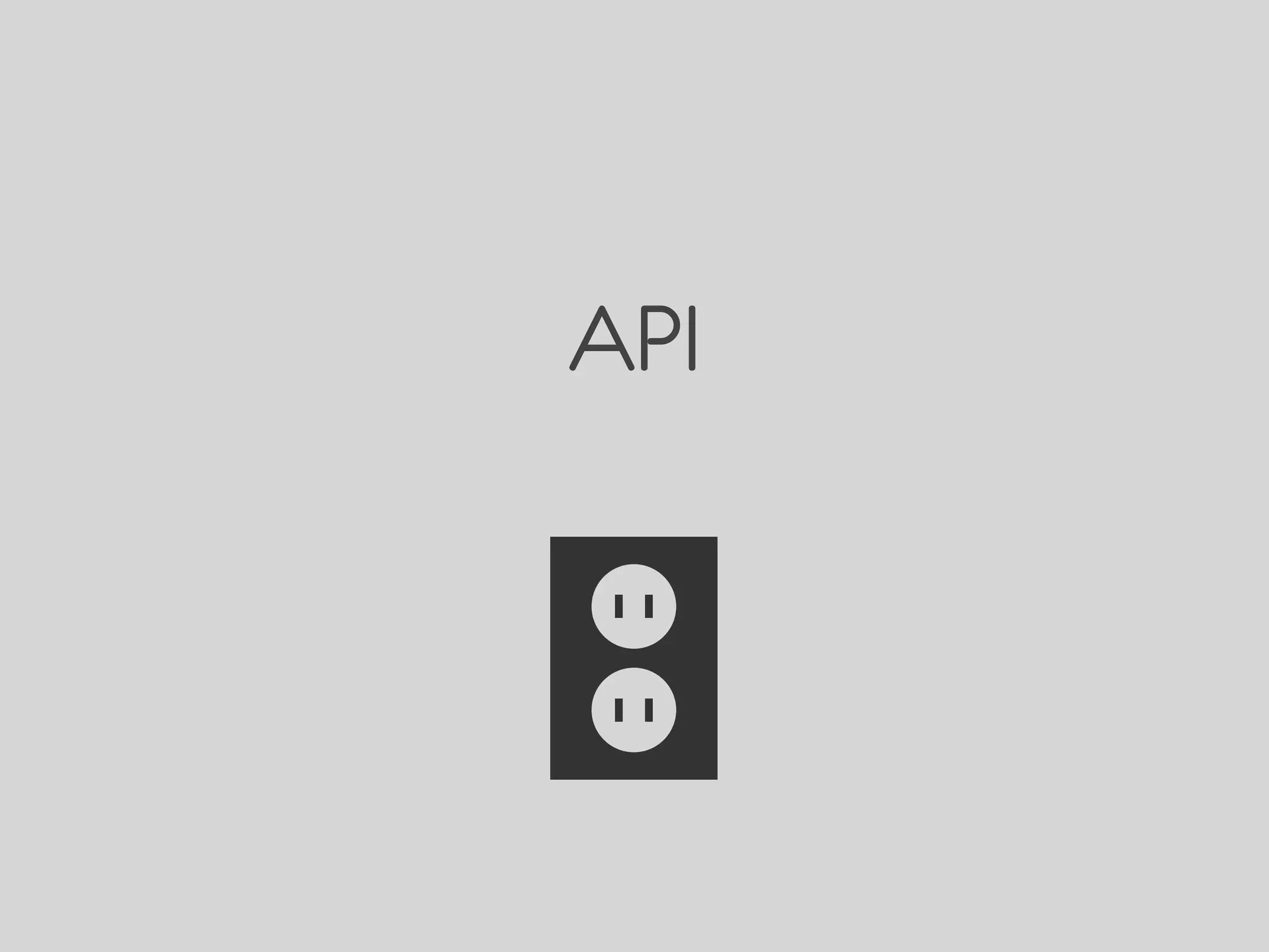 API
 