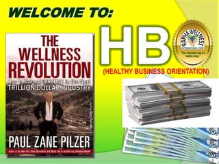 WELCOME TO: HBO (HEALTHY BUSINESS ORIENTATION) 1 