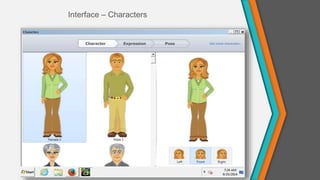 Interface – Characters
 