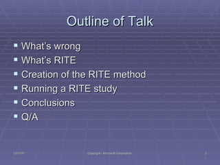 Outline of Talk ,[object Object],[object Object],[object Object],[object Object],[object Object],[object Object]