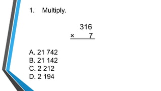 RAPID-MATH-ASSESMENT. for grade 4 to 6pptx | PPTX