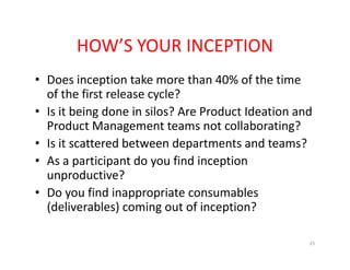 Rapid Project Inception