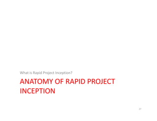 Rapid Project Inception