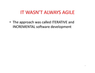 Rapid Project Inception