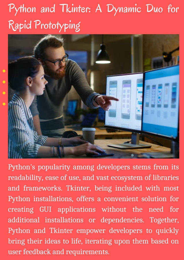 Rapid Prototyping: Developing GUI Applications with Python and Tkinter ...