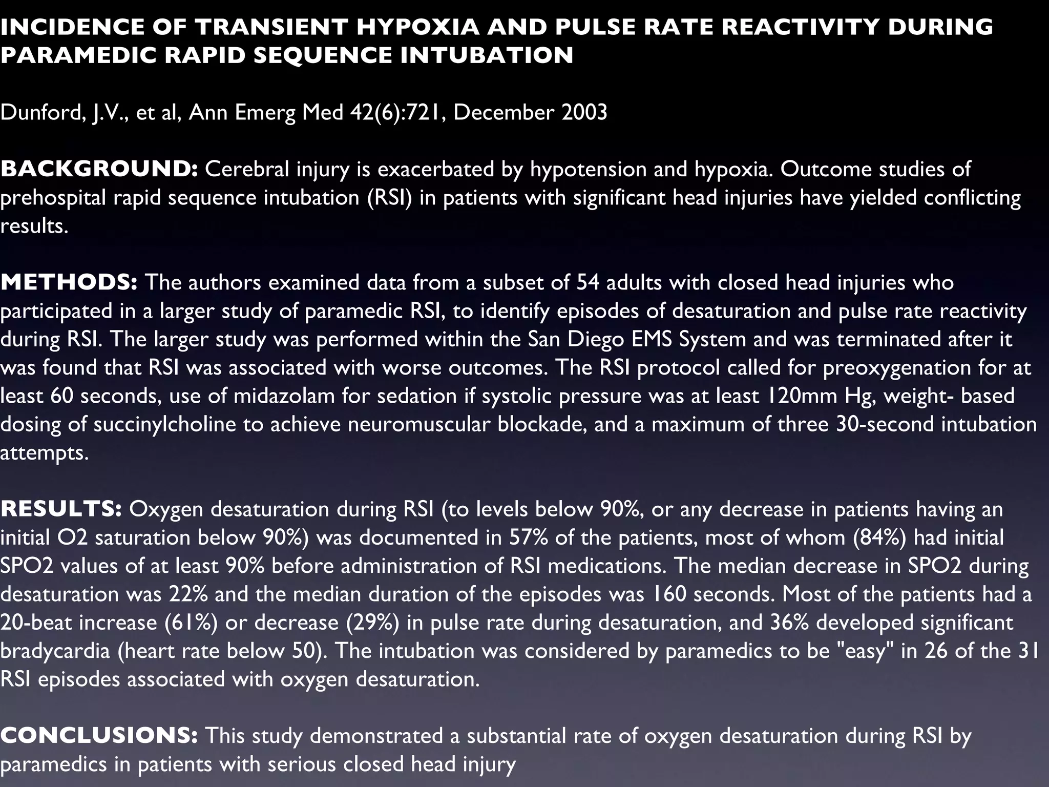 Rapid Sequence Intubation | PPT