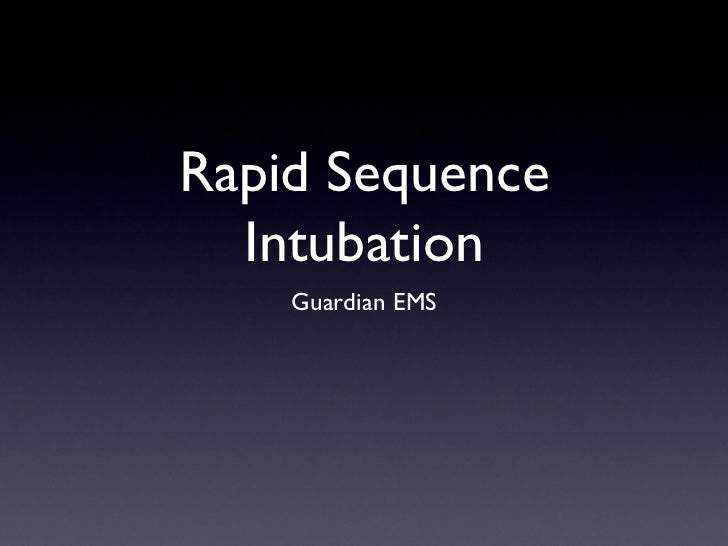 sequence ppt