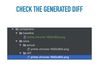 CHECK THE GENERATED DIFF
 