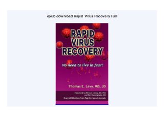 epub download Rapid Virus Recovery Full
 