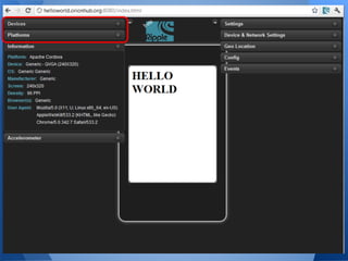 Rapid App Development for PhoneGap