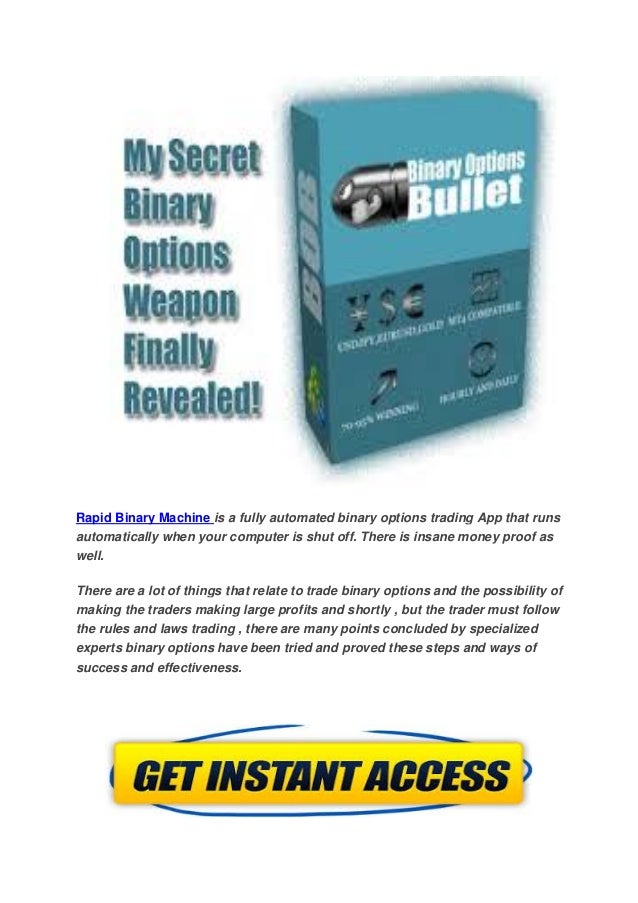 Binary options automated trading system
