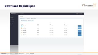 MARKUS KETT, CEO MicroStream | TWITTER: @MarkusKett | LINKEDIN: MarkusKett
Download RapidClipse
 