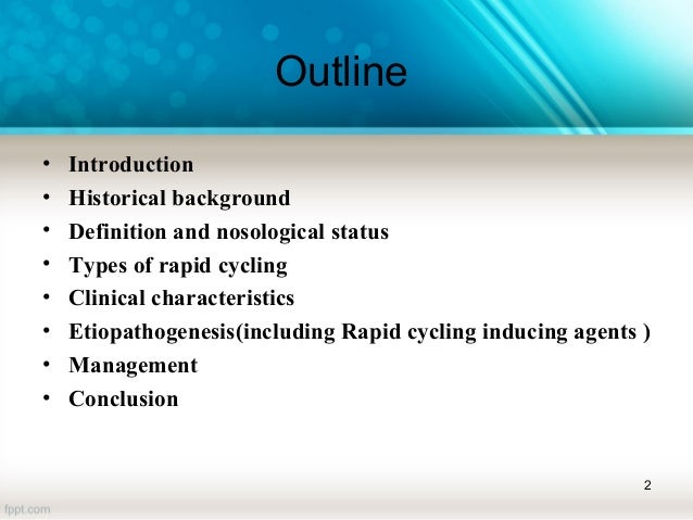 the characteristics of the rapid cycling bipolar disorder a medical illness Rapid cycling means that someone will experience many episodes of illness the diagnosis of rapid cycling bipolar disorder is there a medical test for bipolar. the characteristics of the rapid cycling bipolar disorder a medical illness Rapid cycling means that someone will experience many episodes of illness the diagnosis of rapid cycling bipolar disorder is there a medical test for bipolar.