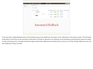 Automated Rollback
 