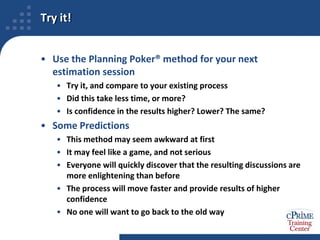 Discussion after Round 1Ralph asks Patty to respond.Patty says, “Oh, I wrote ‘chicken,’ but I was thinking ‘squab,’ so use squab instead of chicken. And we’ll probably have one-third vegetarians, who will get mushroom risotto.”Sue asks, “What’s a squab?”Patty says, “It’s what you call a pigeon when you cook it.”Ted says he doesn’t want to eat a pigeon. He starts to tell a long joke about pigeons, but Ralph says, “Hey, folks, let’s stay focused!”Bob asks, “How many squabs does one person eat?”Patty says, “It’s one squab per person.”There are no more questions, so Ralph calls for a new vote.