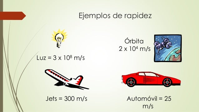 Rapidez y velocidad segundo parcial