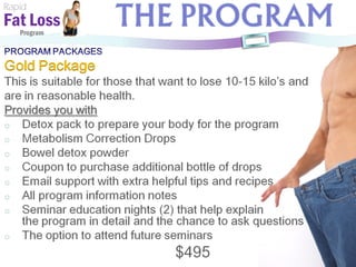 Rapid Fat Loss   Program 