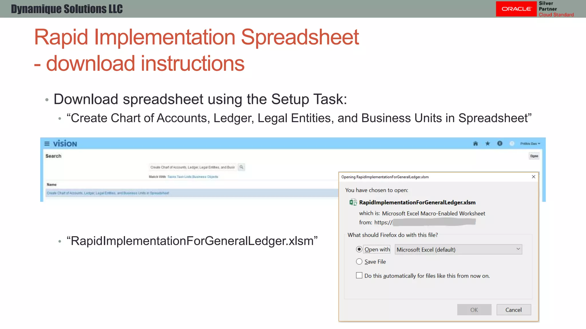 Rapid implementation Spreadsheets in Oracle ERP Cloud | PPTX | Cloud ...