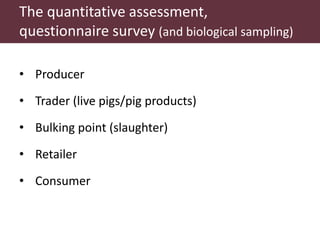 Rapid integrated assessment of food safety and nutrition: Context