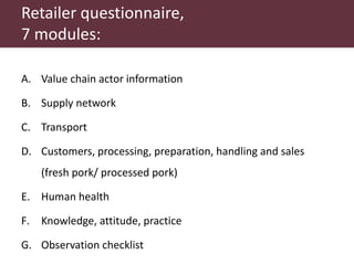 Rapid integrated assessment of food safety and nutrition: Context