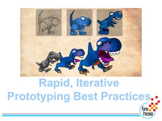 Rapid, Iterative
Prototyping Best Practices
 