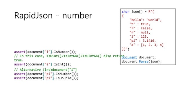 Rapid json tutorial | PPT