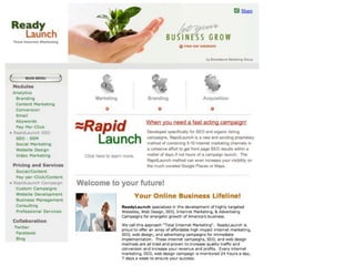 RapidLaunch | SEO | SEM | Internet Marketing | Web Design