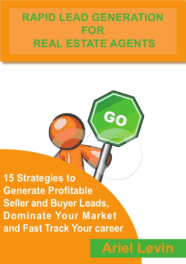rapid lead generation for real estate agents 15 strategies to gener lead generation flyer