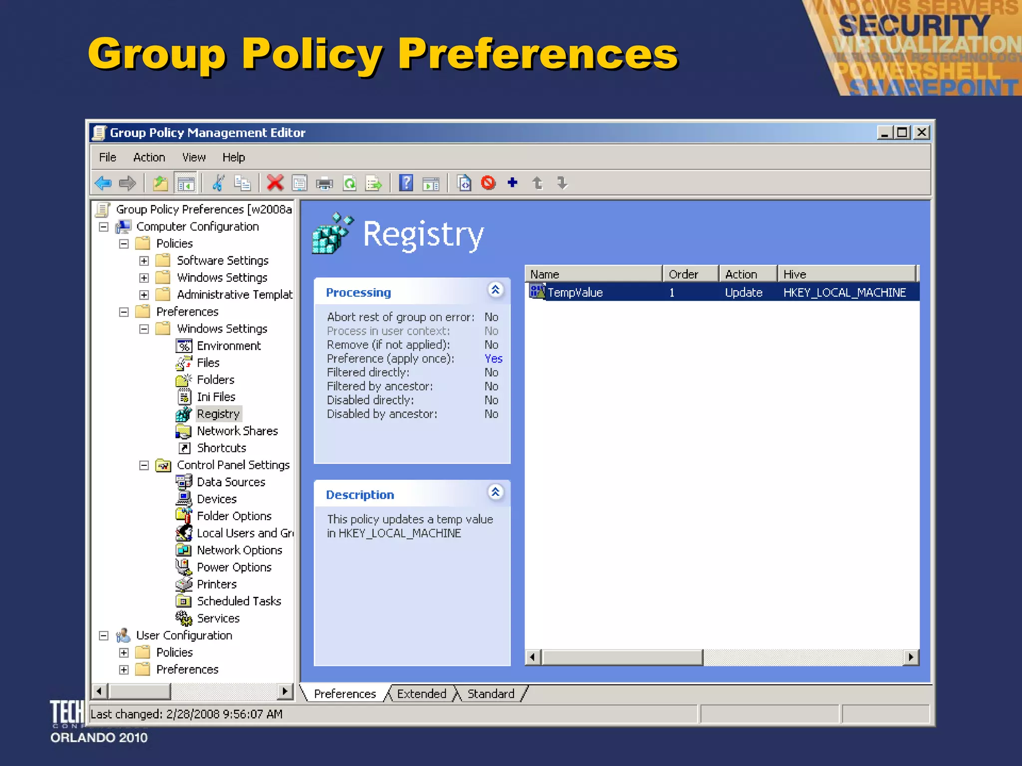Group Policy Preferences 